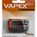 Batería 9v Pila Alcalina Vapex 522vpx